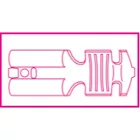 beta-1603-saruzofogo-nem-szigetelt-kabelsarukhoz-konnyitett-kivitel-muanyag-szarral-016030001