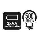 beta-1833s-led-zseblampa-intenziv-fenyerovel-robusztus-eloxalt-aluminiumbol-500-lumenig-018330002