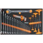 BETA 2400 RSC24/7-VIS Mozgó görgős fülke 7 fiókkal és 224 szerszámkészlettel (024004037) Ipari szerszámok