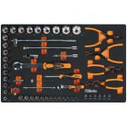 BETA 2400 RSC24/7-VIS Mozgó görgős fülke 7 fiókkal és 224 szerszámkészlettel (024004037) Ipari szerszámok