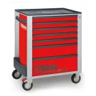 BETA BW 2400S-R7/E-M Worker 7 fiókos szerszámkocsi 309 darabos szerszámkészlettel (024006326)