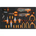 BETA BW 2400S-O8/E-L Worker 8 fiókos szerszámkocsi 398 darabos szerszámkészlettel (024006341)