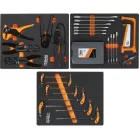 BETA BW 2400S-XLO9/E-XL Worker 9 fiókos szerszámkocsi 487 darabos szerszámkészlettel (024006361)