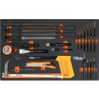 BETA BW 2400S-XLG9/E-XL Worker 9 fiókos szerszámkocsi 487 darabos szerszámkészlettel (024006362)