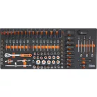 BETA BW 2400S-XLR9/E-XXL Worker 9 fiókos szerszámkocsi 716 darabos szerszámkészlettel (024006366)