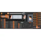 BETA BW 2400S-XLR9/E-XXL Worker 9 fiókos szerszámkocsi 716 darabos szerszámkészlettel (024006366)