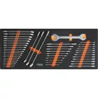 BETA BW 2400S-XLR9/E-XXL Worker 9 fiókos szerszámkocsi 716 darabos szerszámkészlettel (024006366)