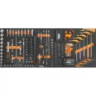 BETA BW RSC24AXXL/O Worker 8 fiókos szerszámkocsi 1061 darabos szerszámkészlettel 024006387