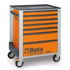 BETA BW 2400S-O7/AUTO Worker 7 fiókos szerszámkocsi 262 darabos szerszámkészlettel (024006851)