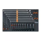 BETA BW 2400S-R7/AUTO Worker 7 fiókos szerszámkocsi 262 darabos szerszámkészlettel (024006852)