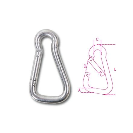 beta-8276-10x100-asszimmetrikus-karabiner-horog-aisi-316-082760210