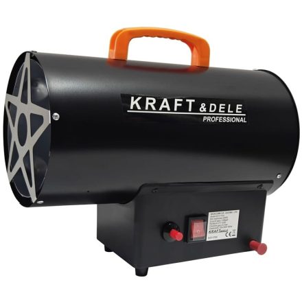 KRAFT&DELE KD11704 Gázos Hőlégbefúvó-Hősugárzó 25kW