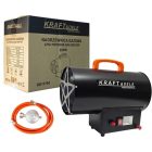 KRAFT&DELE KD11704 Gázos Hőlégbefúvó-Hősugárzó 25kW