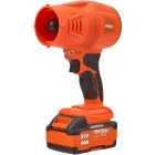 KRAFT&DELE Akkumulátoros fúvó 4Ah akkumulátorral és töltővel, 21V 800W