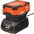 KRAFT&DELE Akkumulátoros fúvó 4Ah akkumulátorral és töltővel, 21V 800W