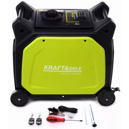 KRAFT&DELE KD682 Inverteres Áramfejlesztő-Agregátor 7kW/7,6kW