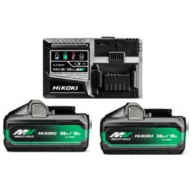   Hikoki UC18YSL3WJZ BoosterPack Töltő +2db BSL36B18X MULTI VOLT akkuegységgel
