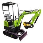 Zipper ZI-MBGS850D Mini markológép raklapvillával, gereblyével, tolólappal